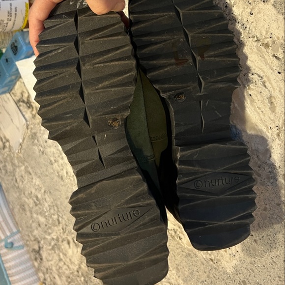 Nurture by Lamaze Green Ankle Boots & Booties NEW Size 7.5 - Picture 6 of 6